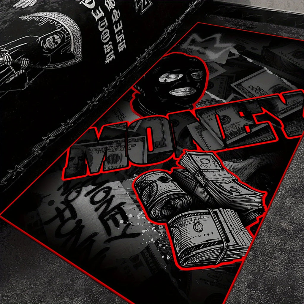 Tapete Gangster Dollar Antiderrapante