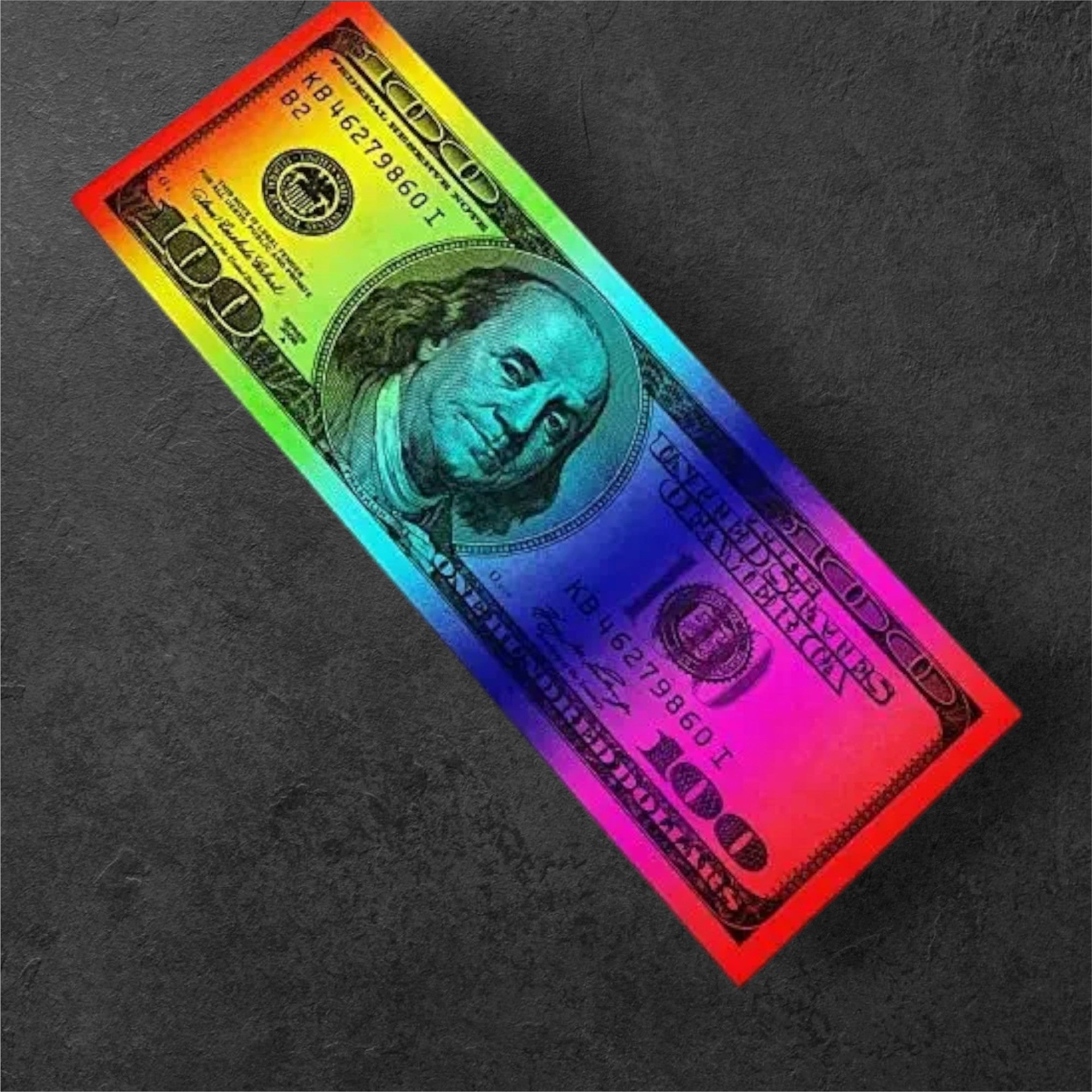 Tapete Black Gold 100 Dollar Bill