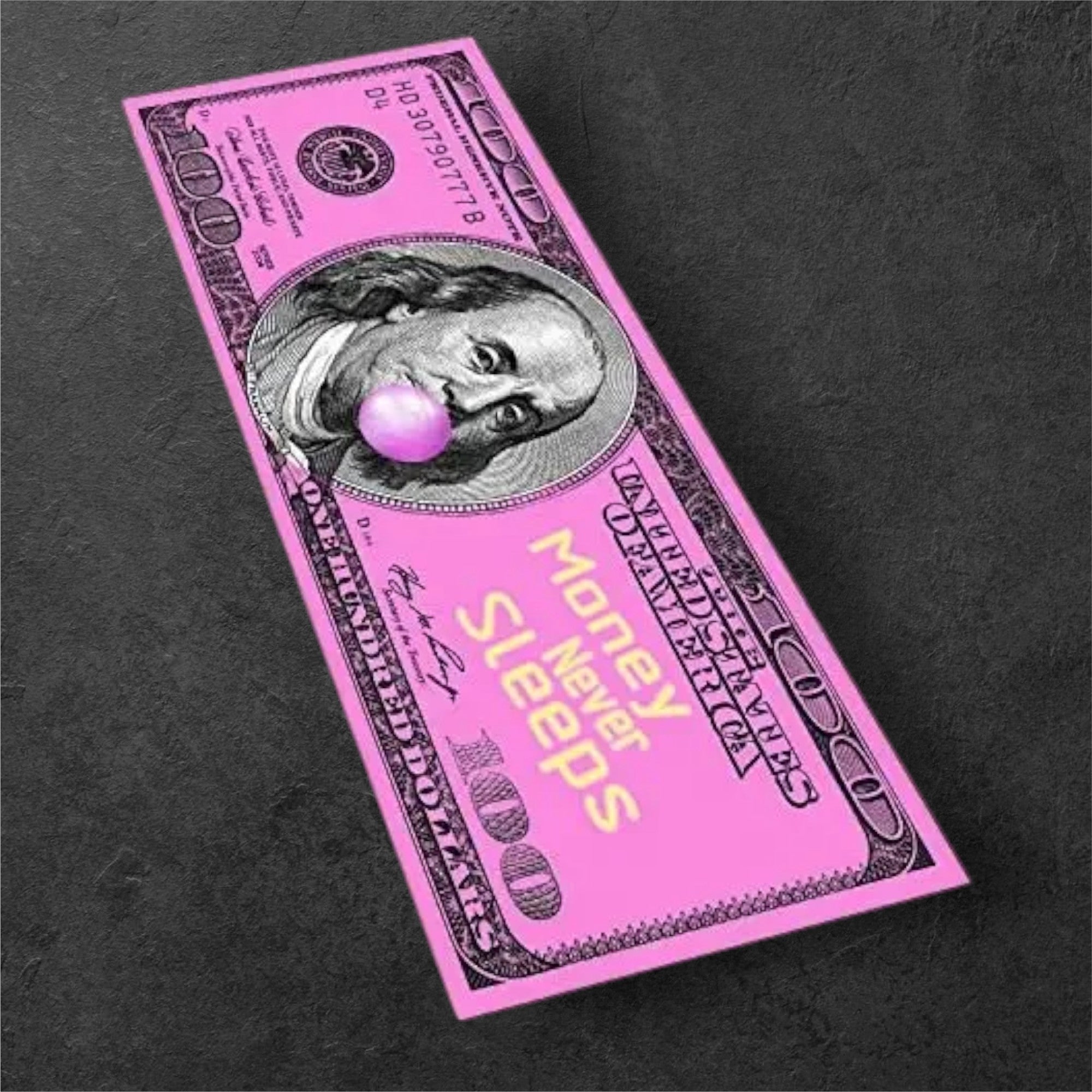 Tapete Black Gold 100 Dollar Bill