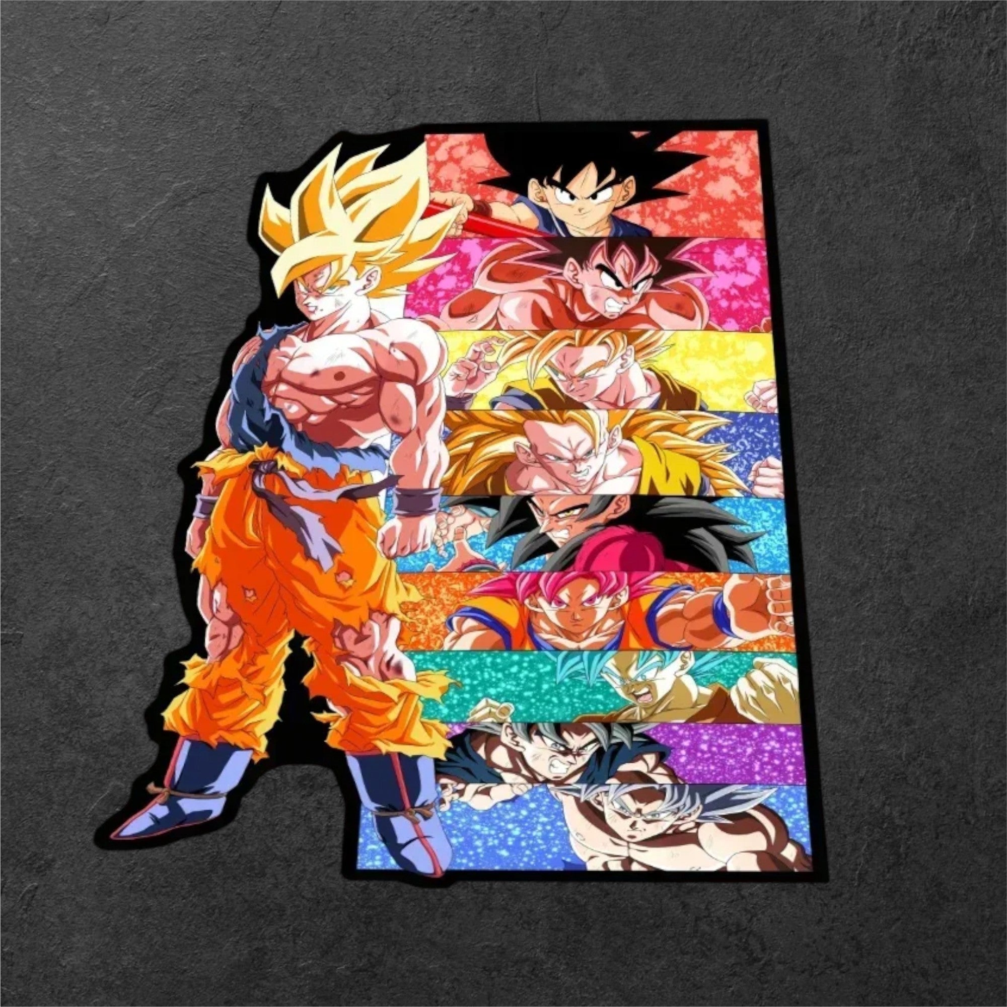 Tapete Irregular Dragon Ball Z