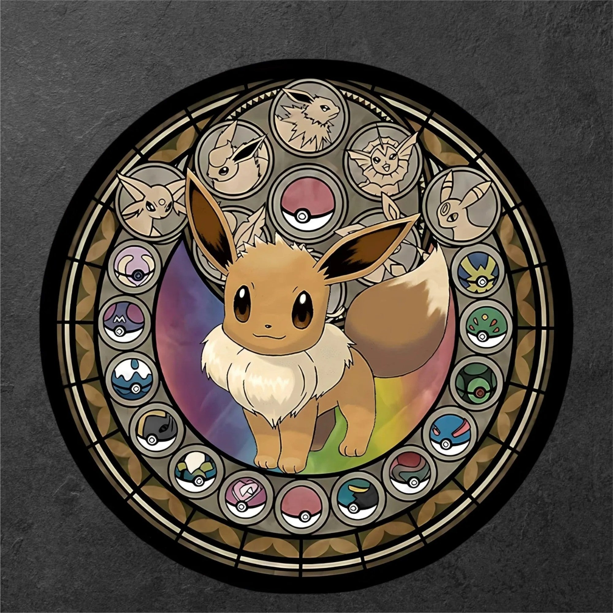 Tapete Redondo Pokémon Gengar