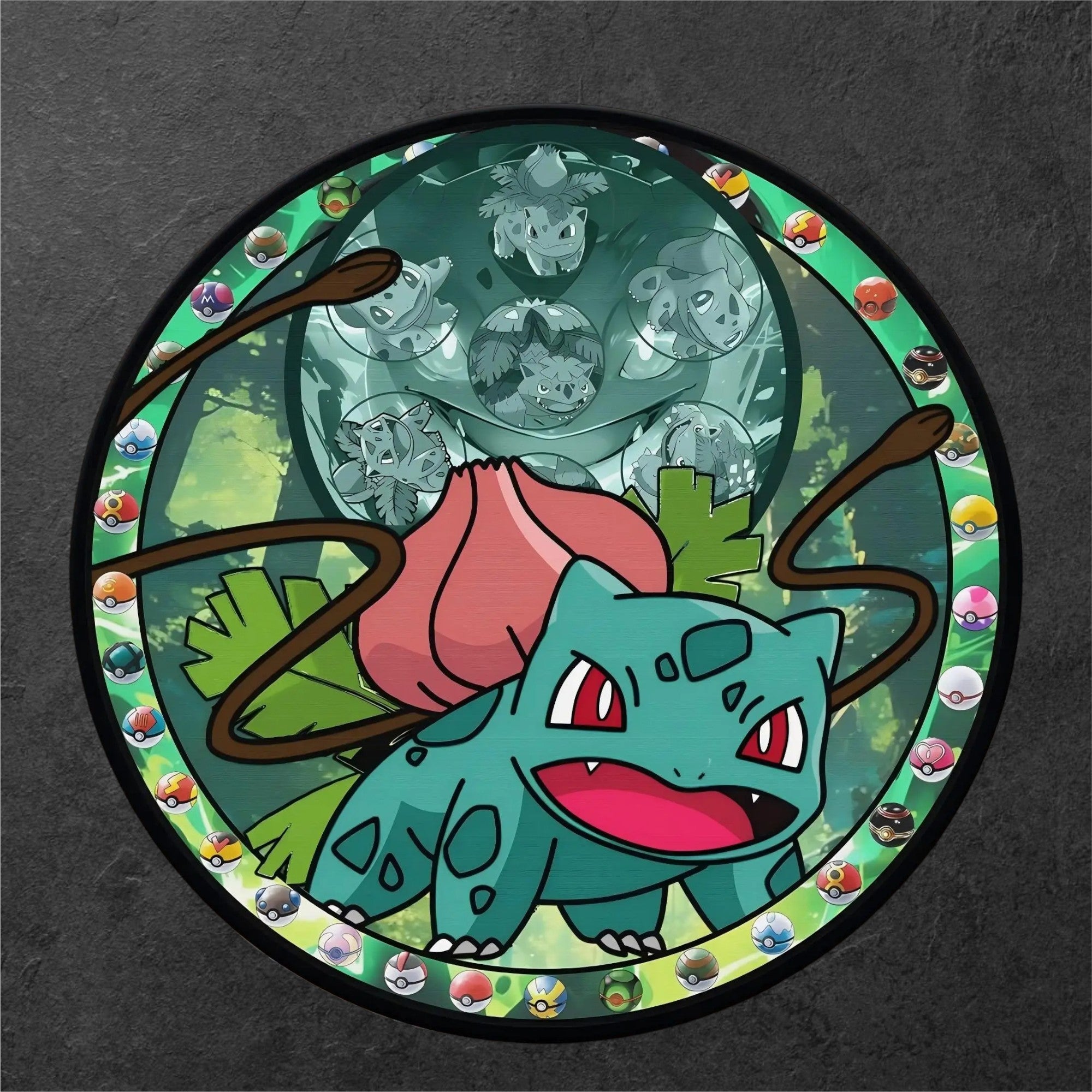 Tapete Redondo Pokémon Gengar